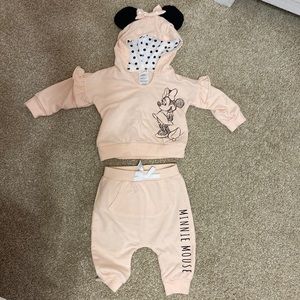 Baby Two piece Minnie Mouse outfit